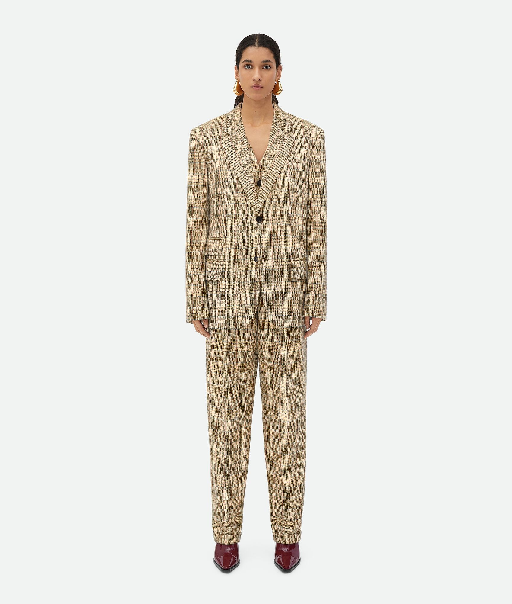 Prince Of Wales Wool Jacket - 4