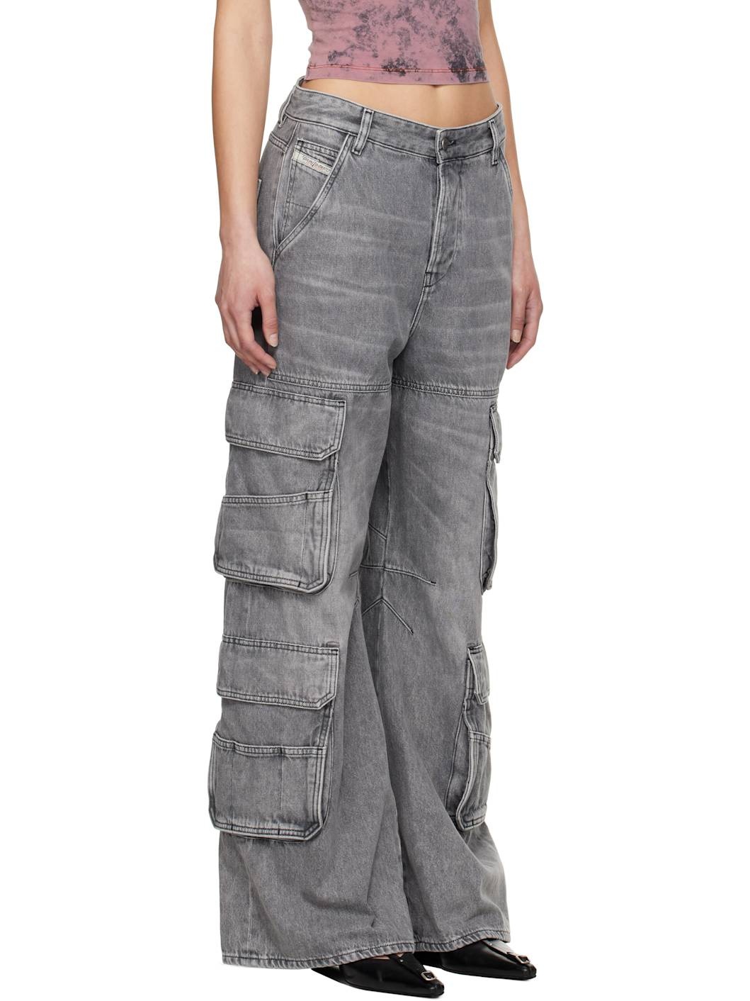 Gray 1996 D-Sire Odcbe Jeans - 2
