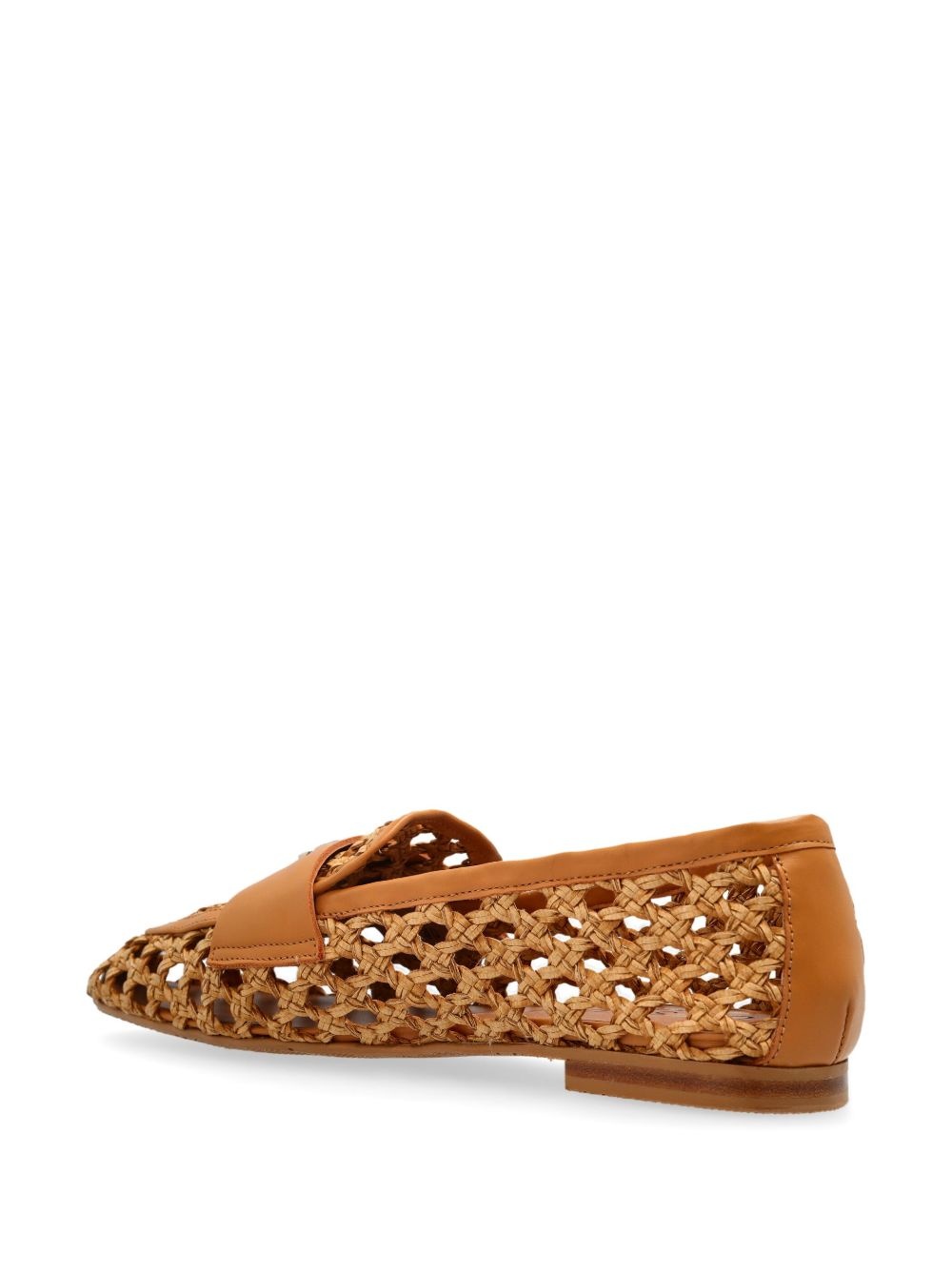 open-detailed loafers - 3