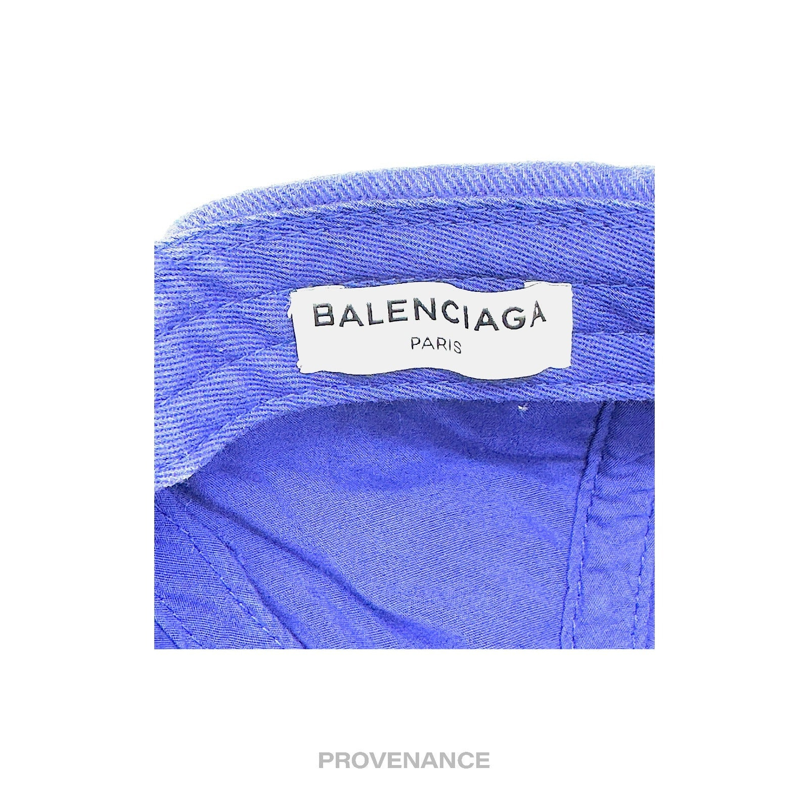 Balenciaga Political Campaign Cap Hat - Archetype Blue - 9