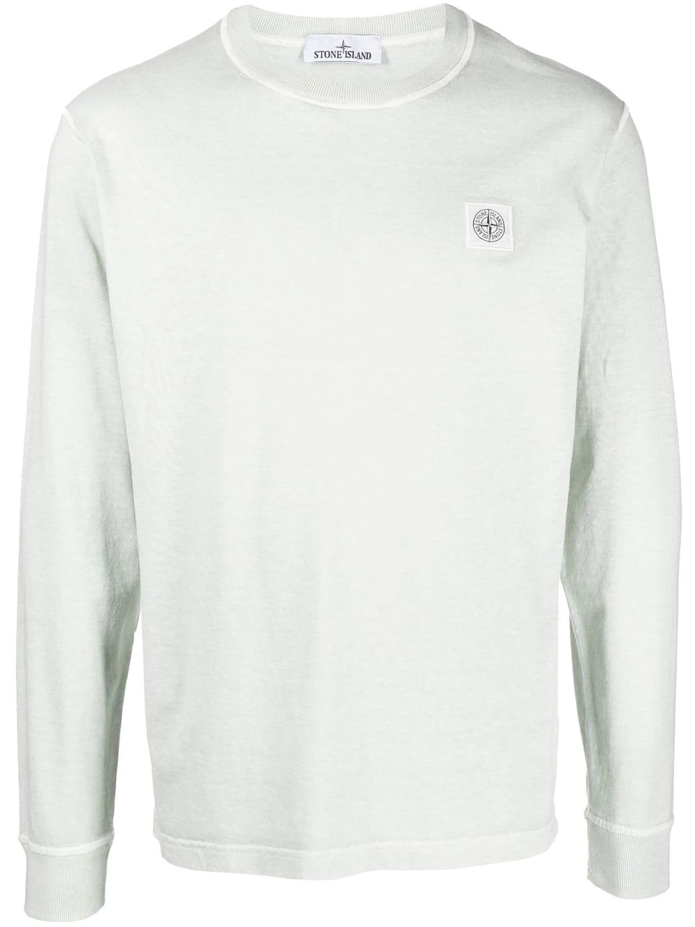 Compass-patch long-sleeve T-shirt - 1