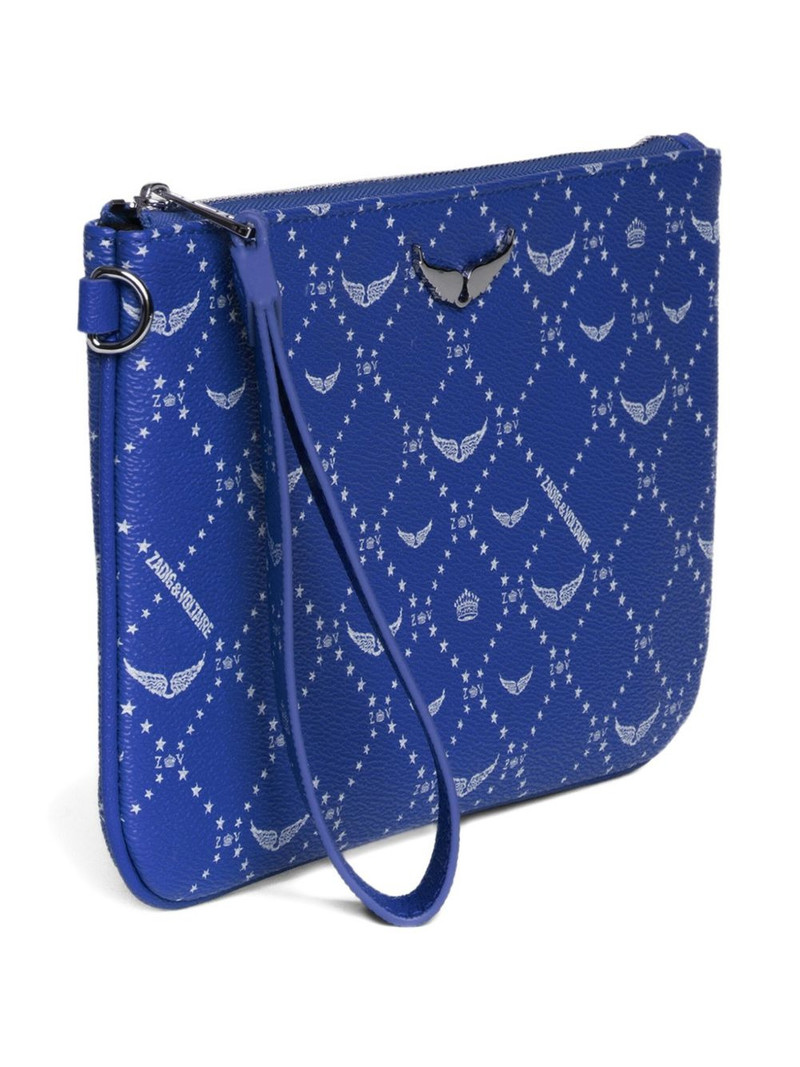 wings-logo stars clutch bag 3