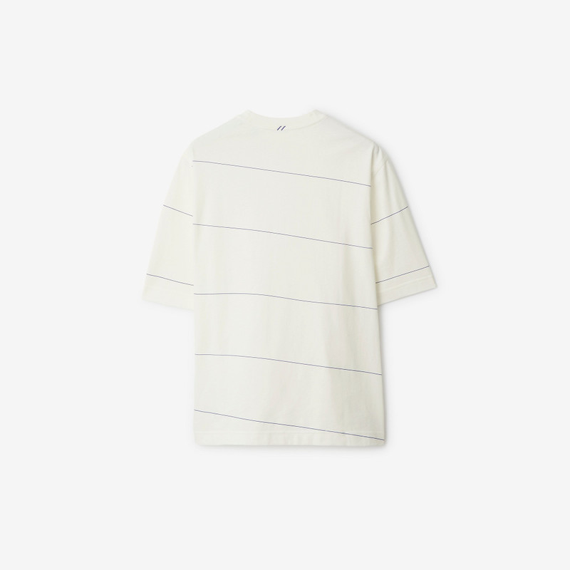 Striped Cotton T-shirt 5