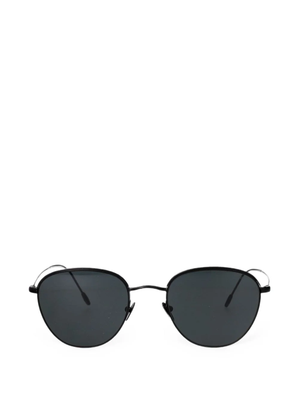round-frame sunglasses - 1