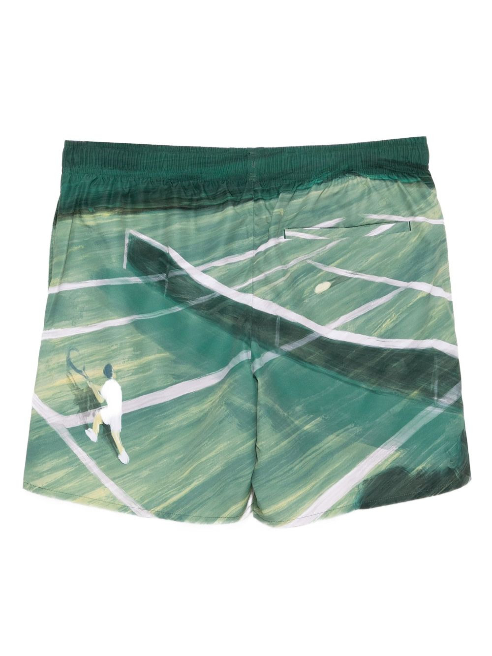 graphic-print swim shorts - 2