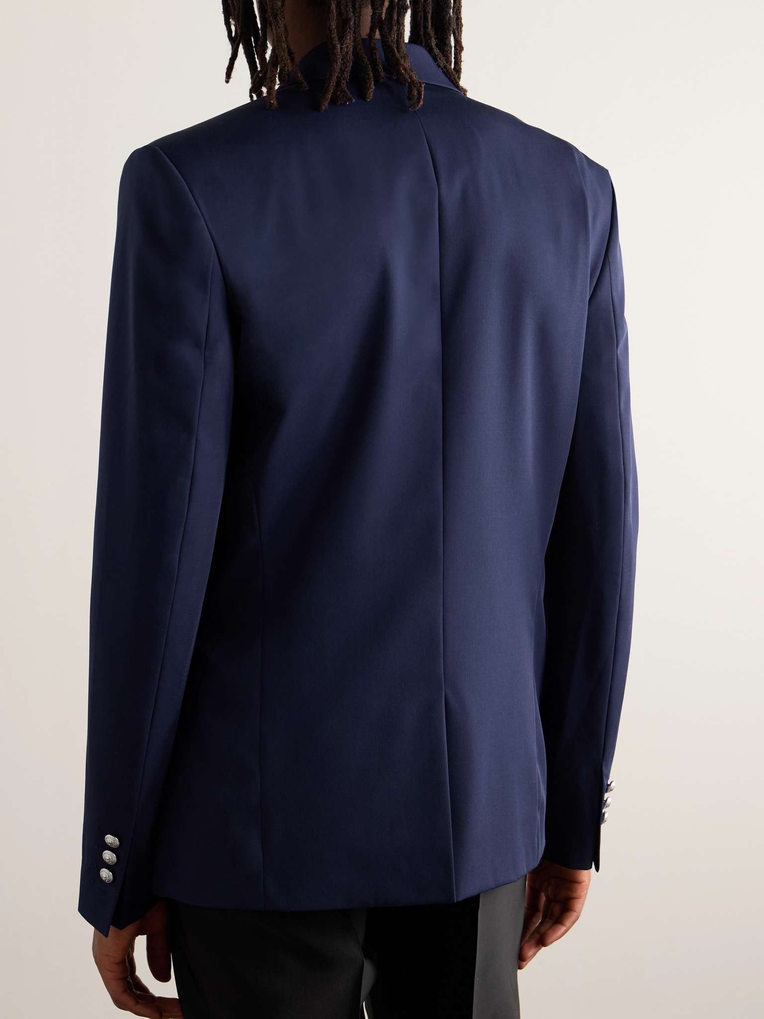 Slim-Fit Wool Blazer - 8