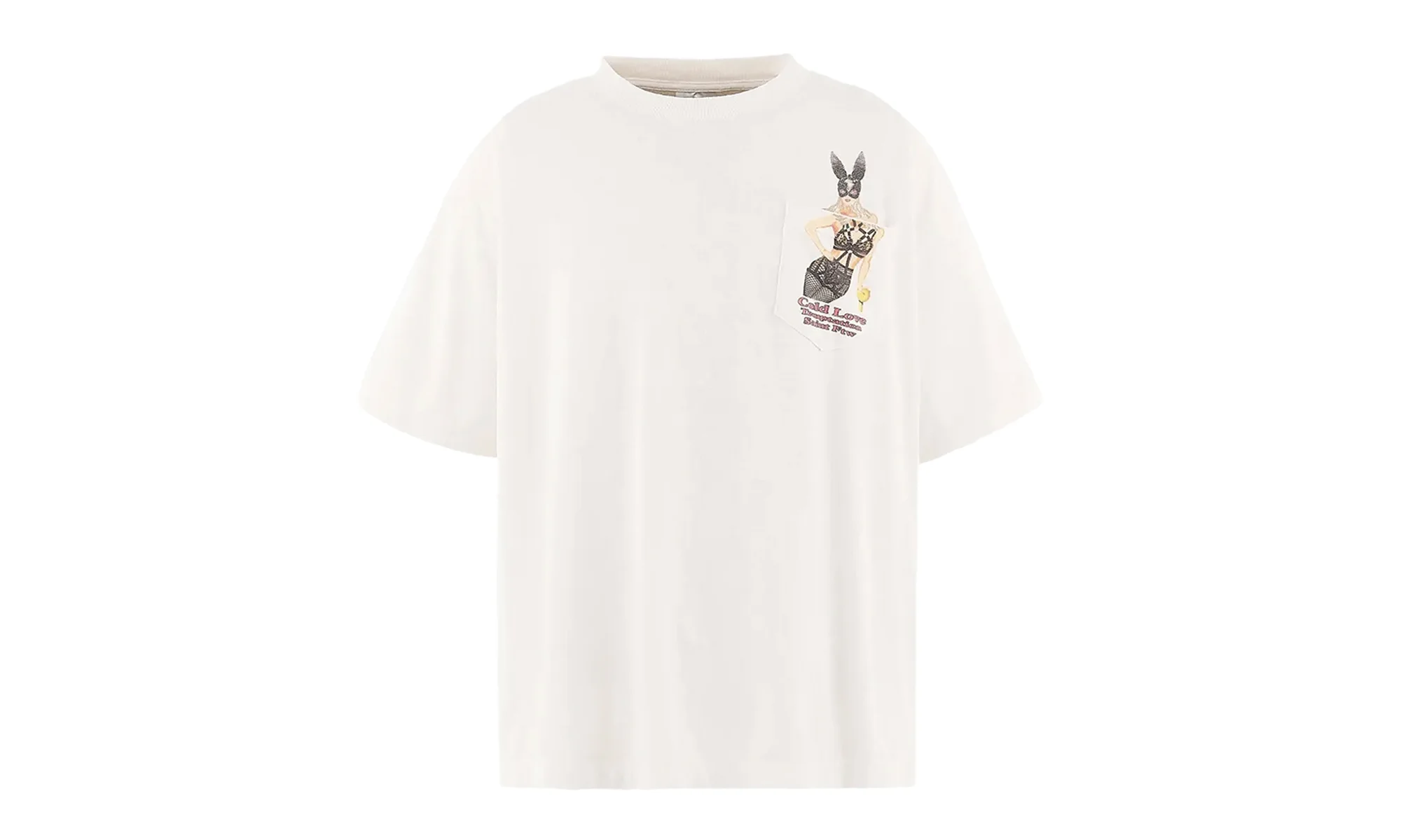 Pocket Short Sleeve T-Shirt "White" SM MK8 0000 017 - 1