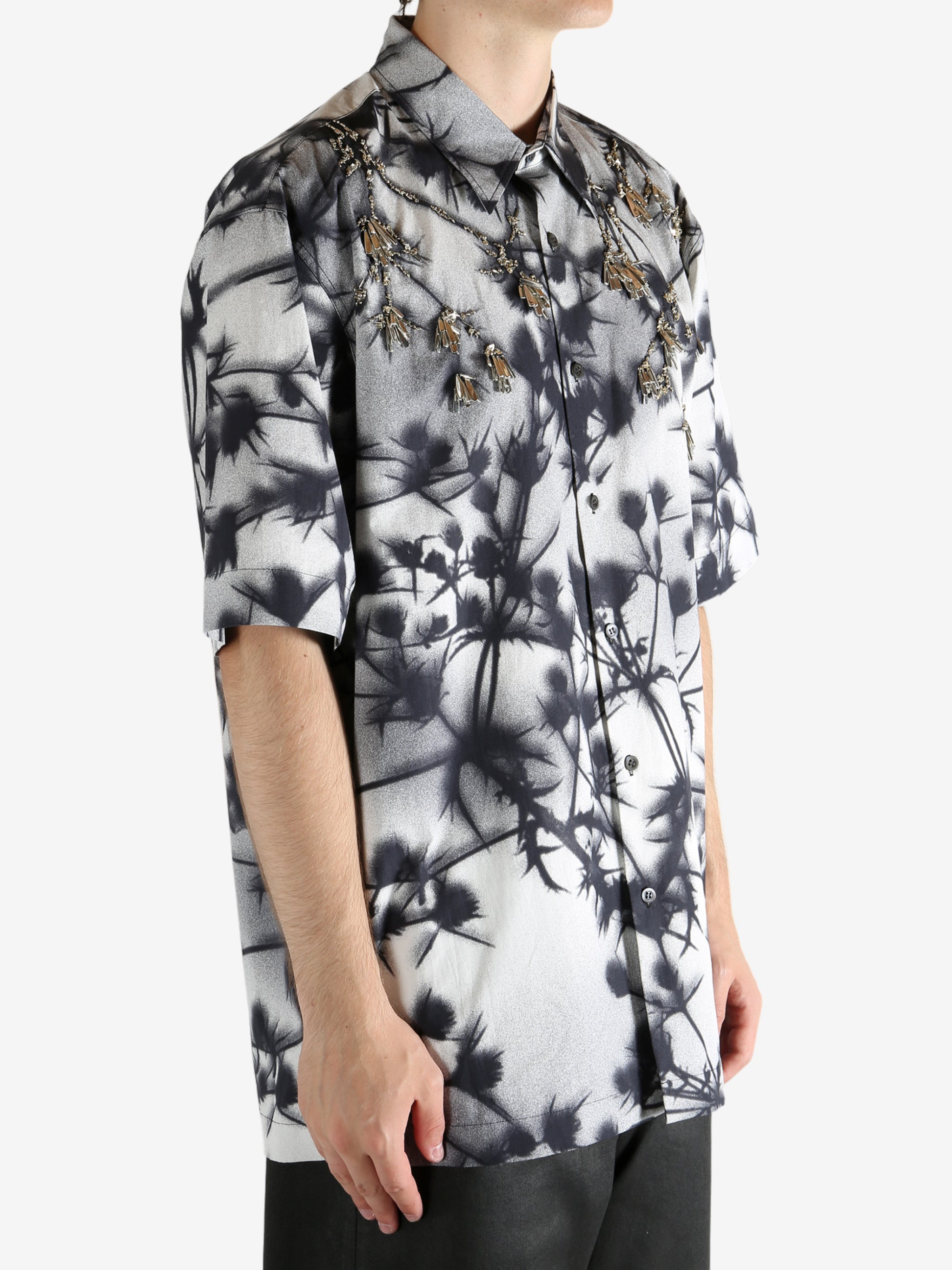 DRIES VAN NOTEN - Men Cassidye Embellished shirt - 2