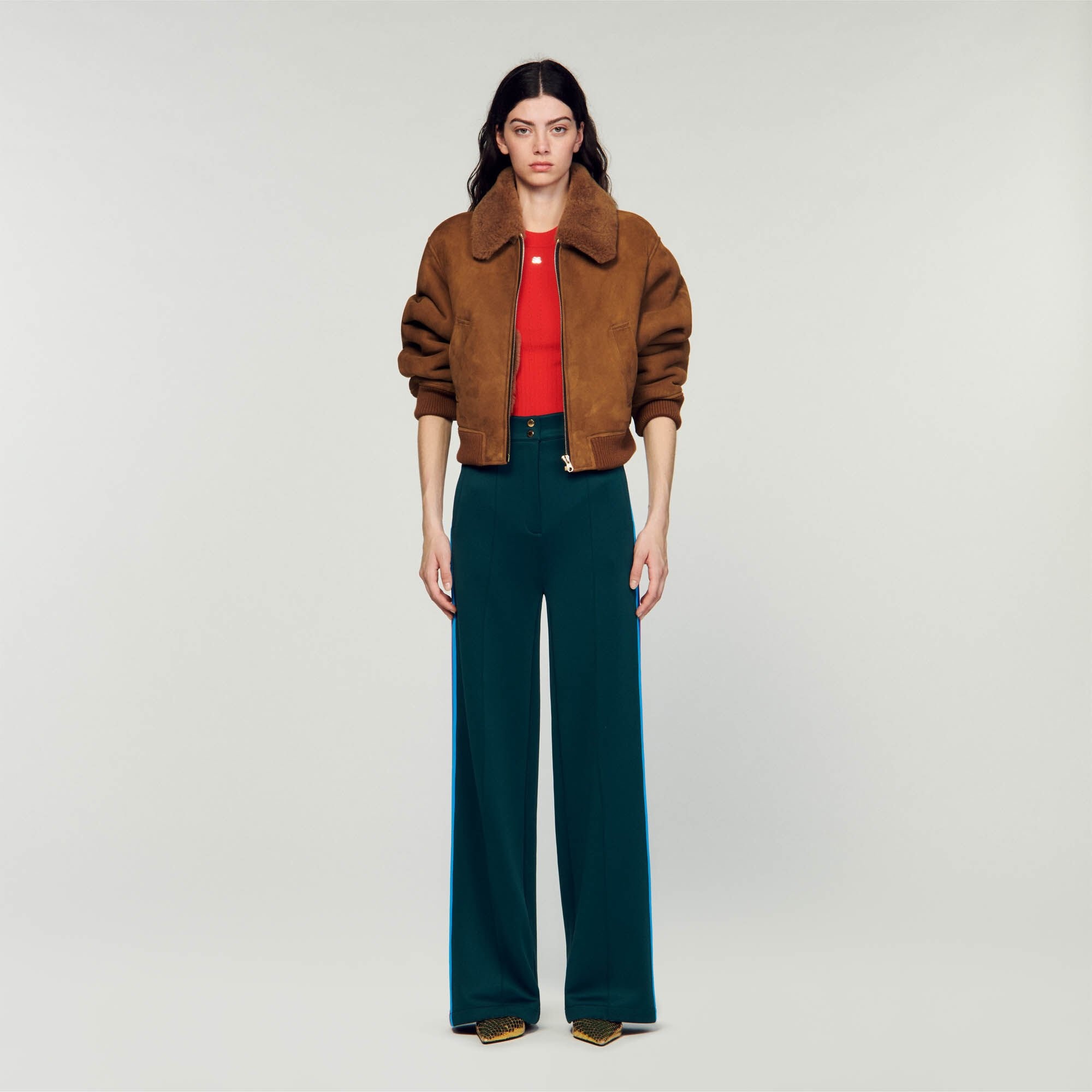 TROUSERS WITH SIDE STRIPES - 2