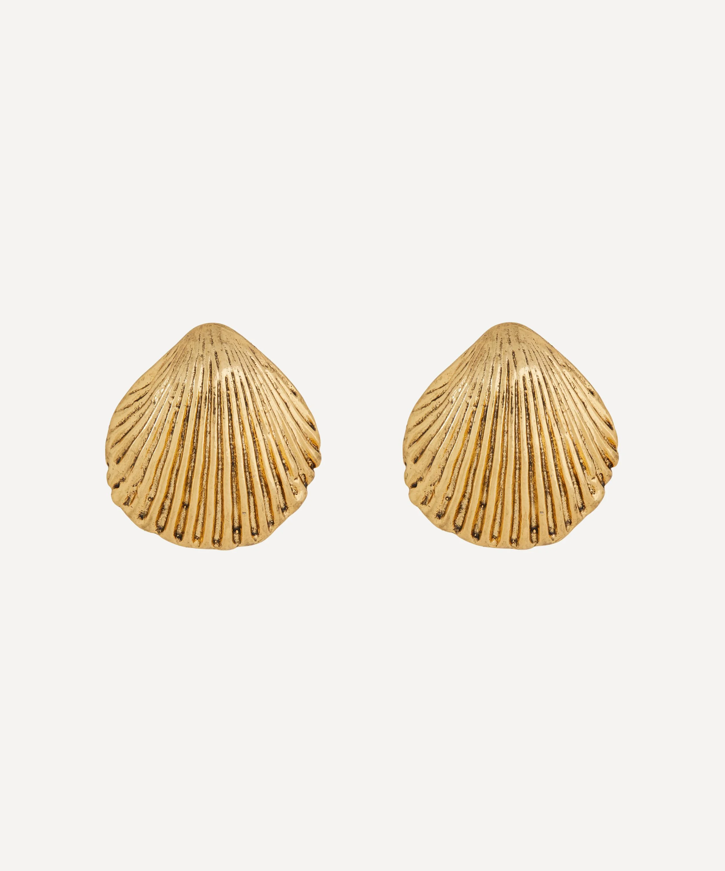 18ct Gold Plated Anouk Star Earrings - 1
