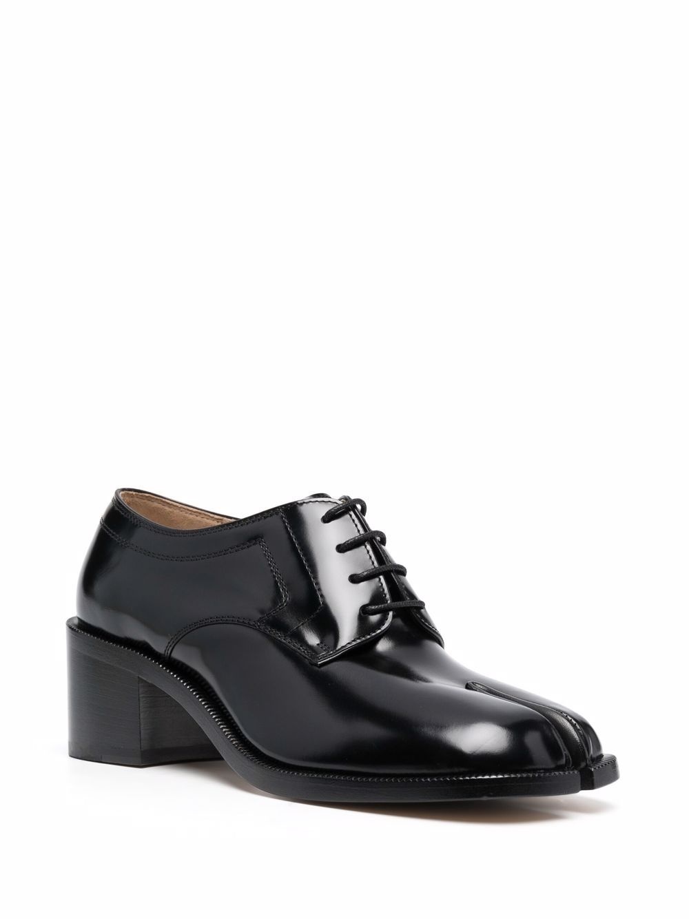 Tabi-toe lace-up shoes - 2