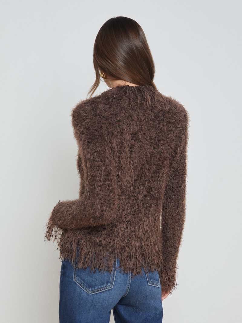 Azure Fringe Cardigan Blazer 5