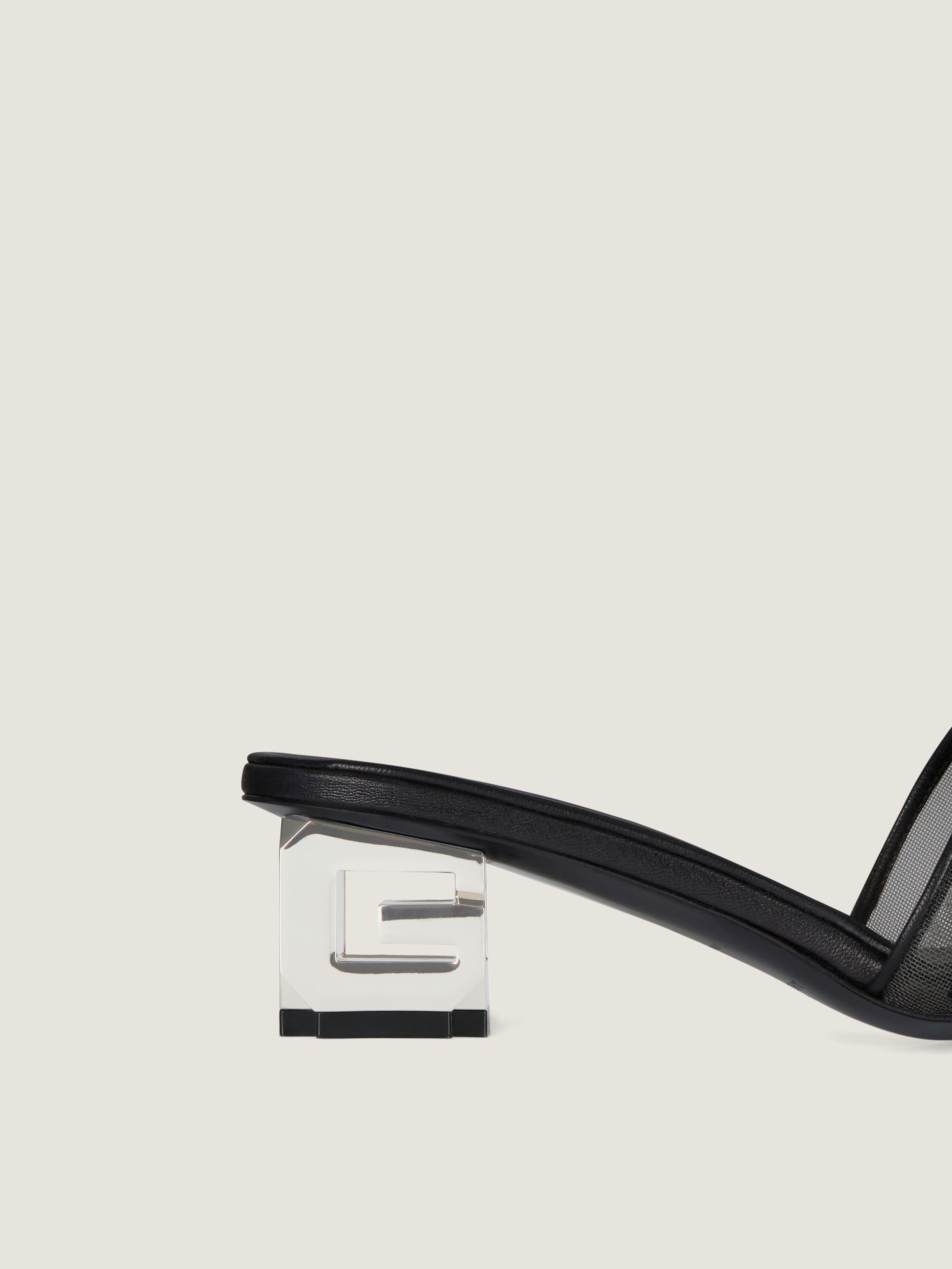 G CUBE MULES IN 4G TRANSPARENT MESH - 4