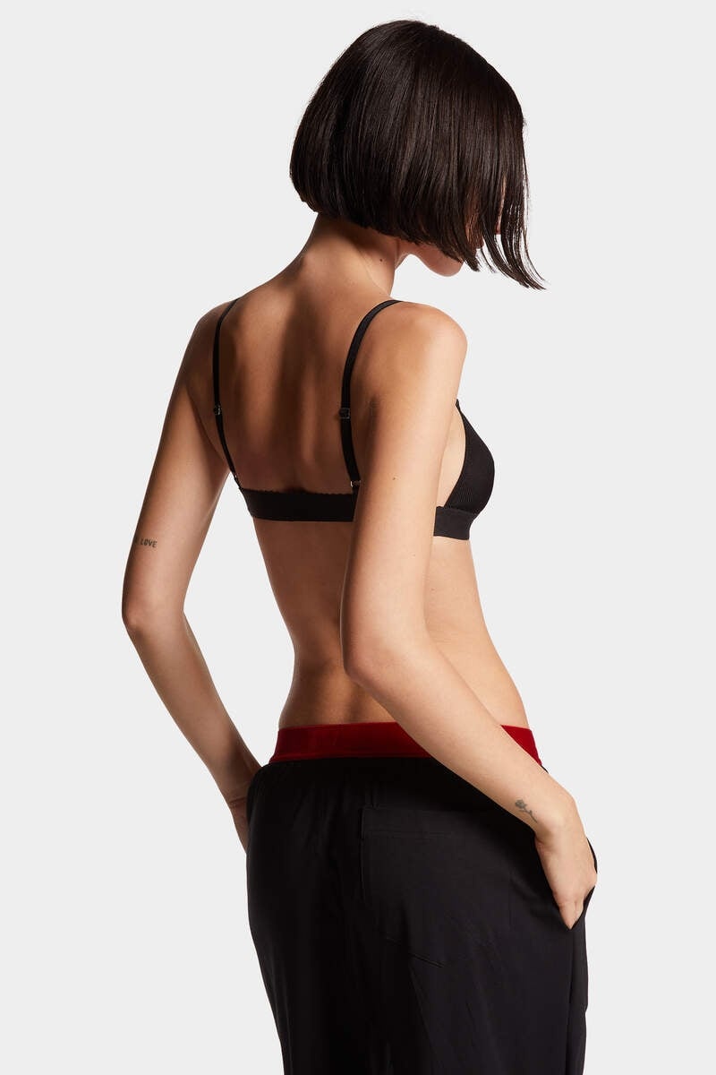 UNDERWEAR VISCOSE TRIANGLE BRA - 4