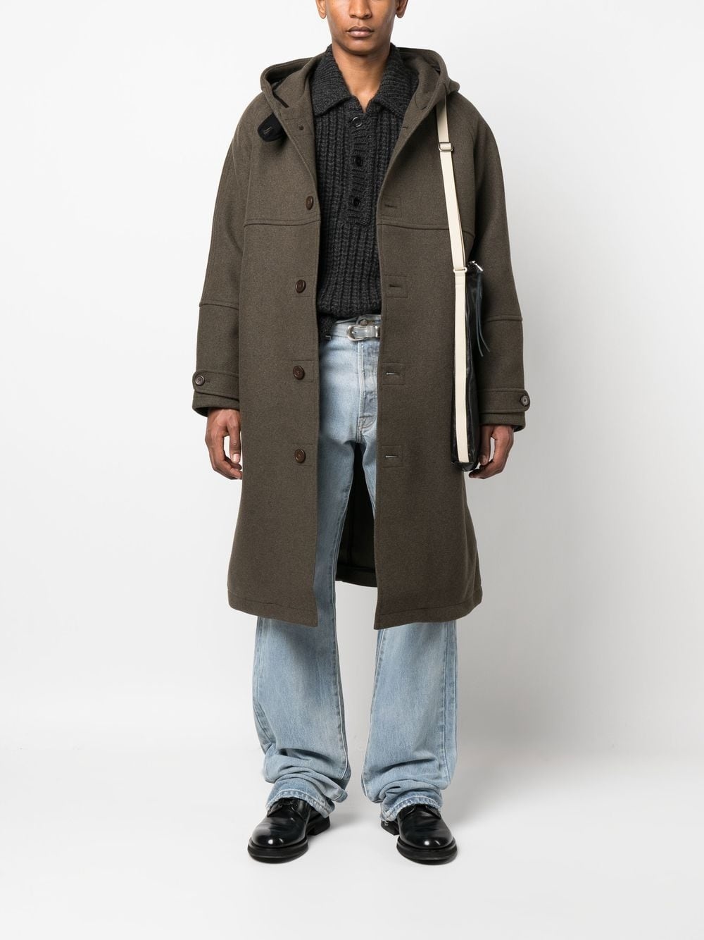 Duffel single-breasted parka - 2