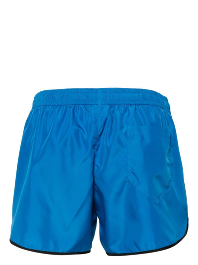 Moschino contrasting-trim swim shorts outlook