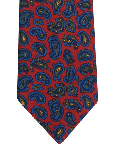 Etro paisley-print silk tie outlook