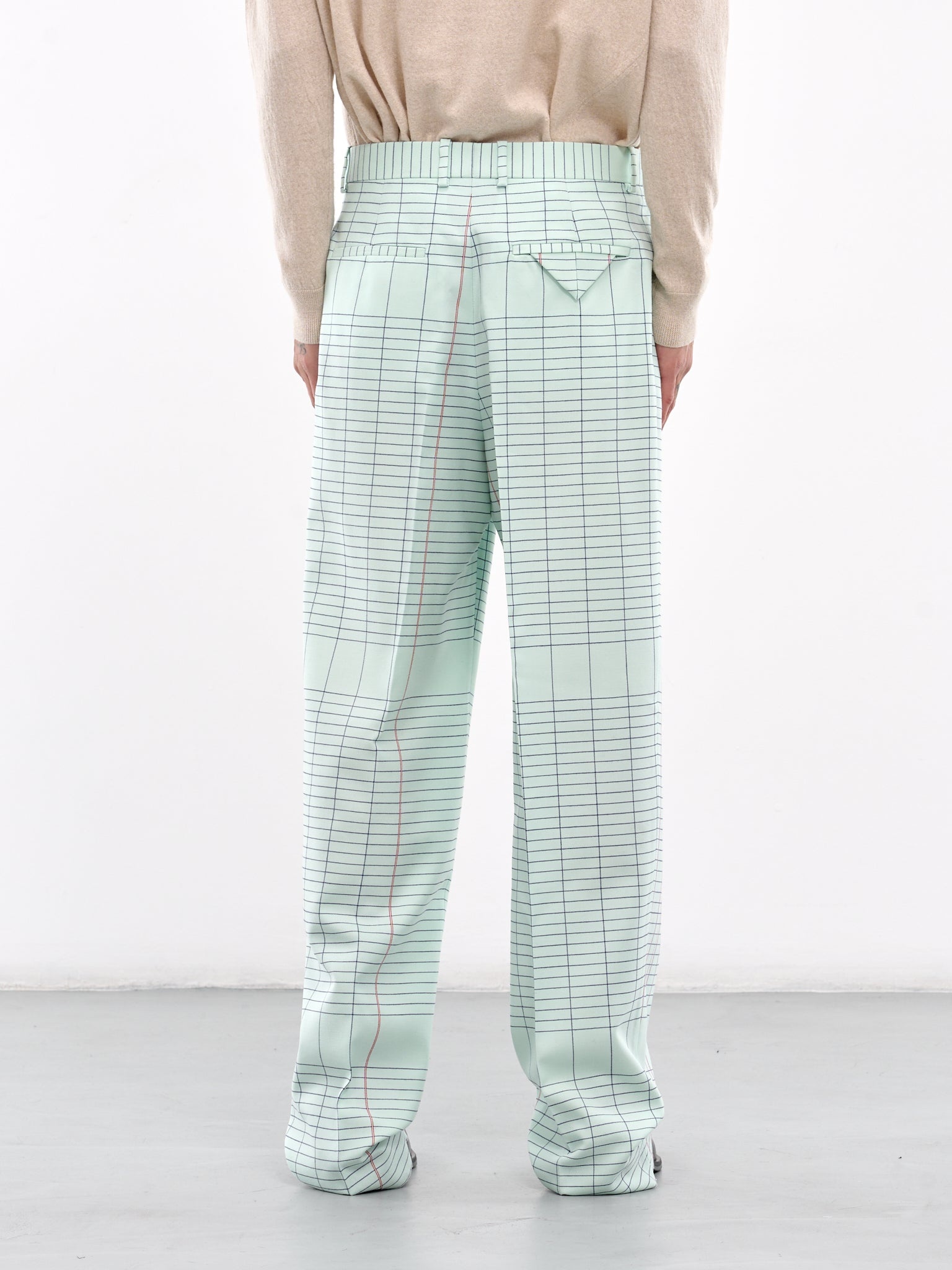 Notebook Wool Twill Trousers - 3