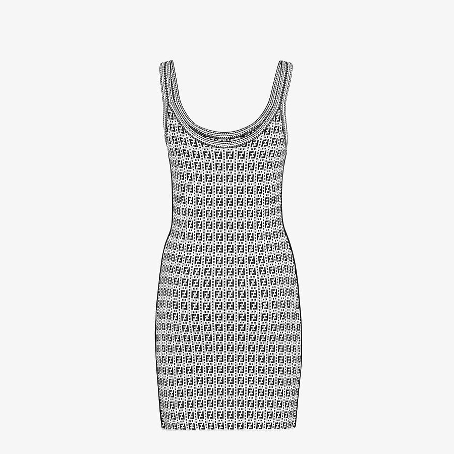 White viscose dress - 2