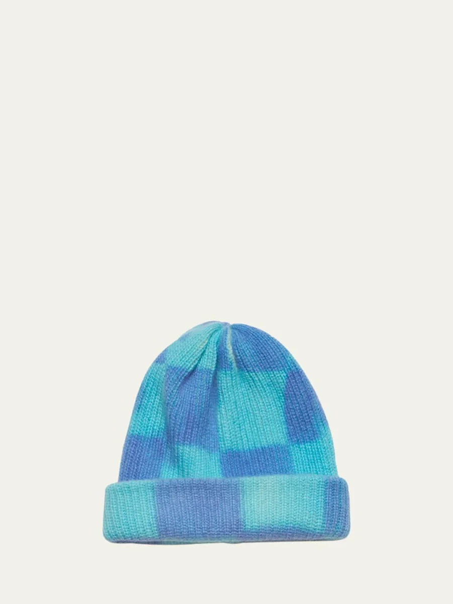 Chess Cashmere Beanie - 1
