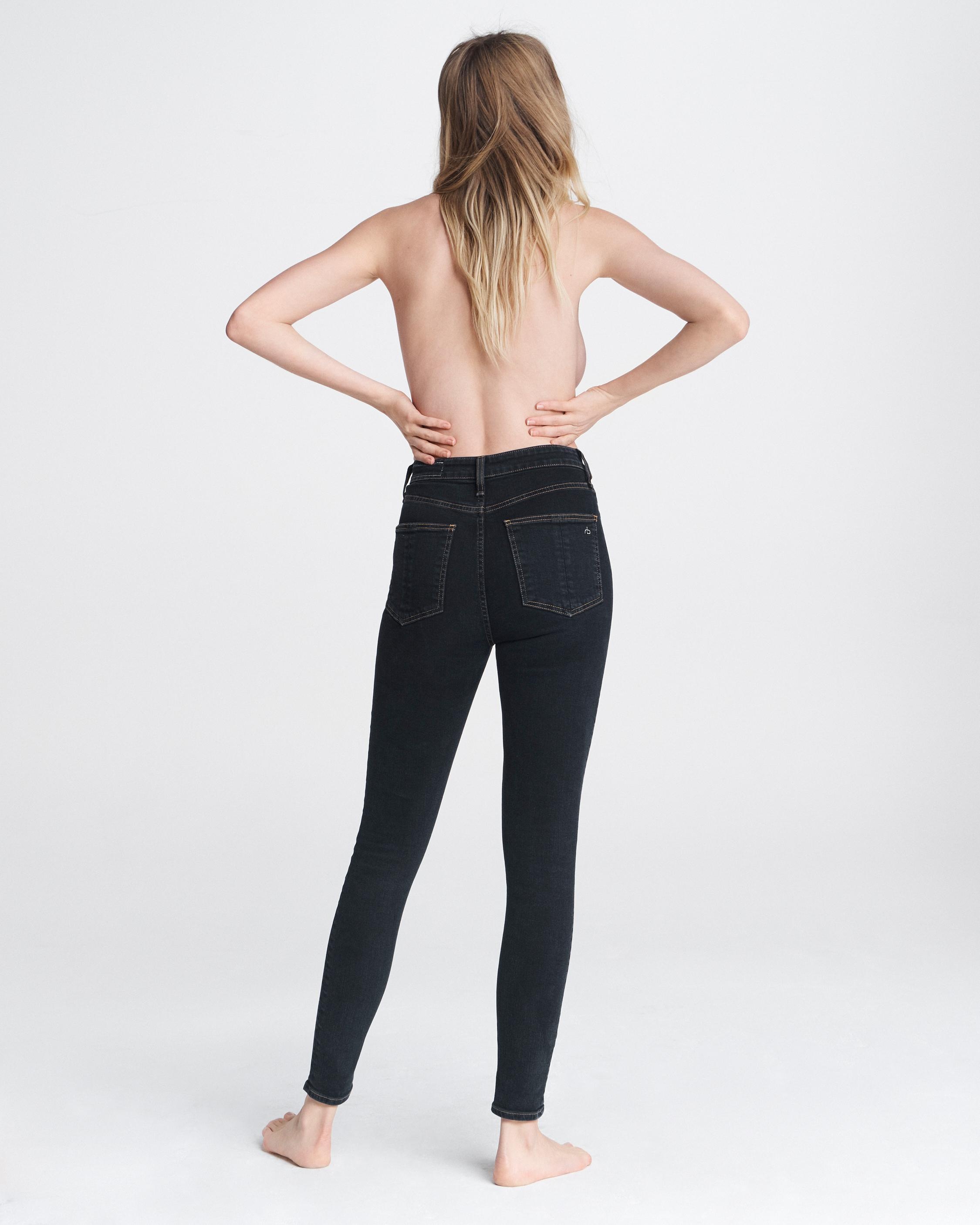 Jane Super High-Rise Skinny - Black Bird - 3