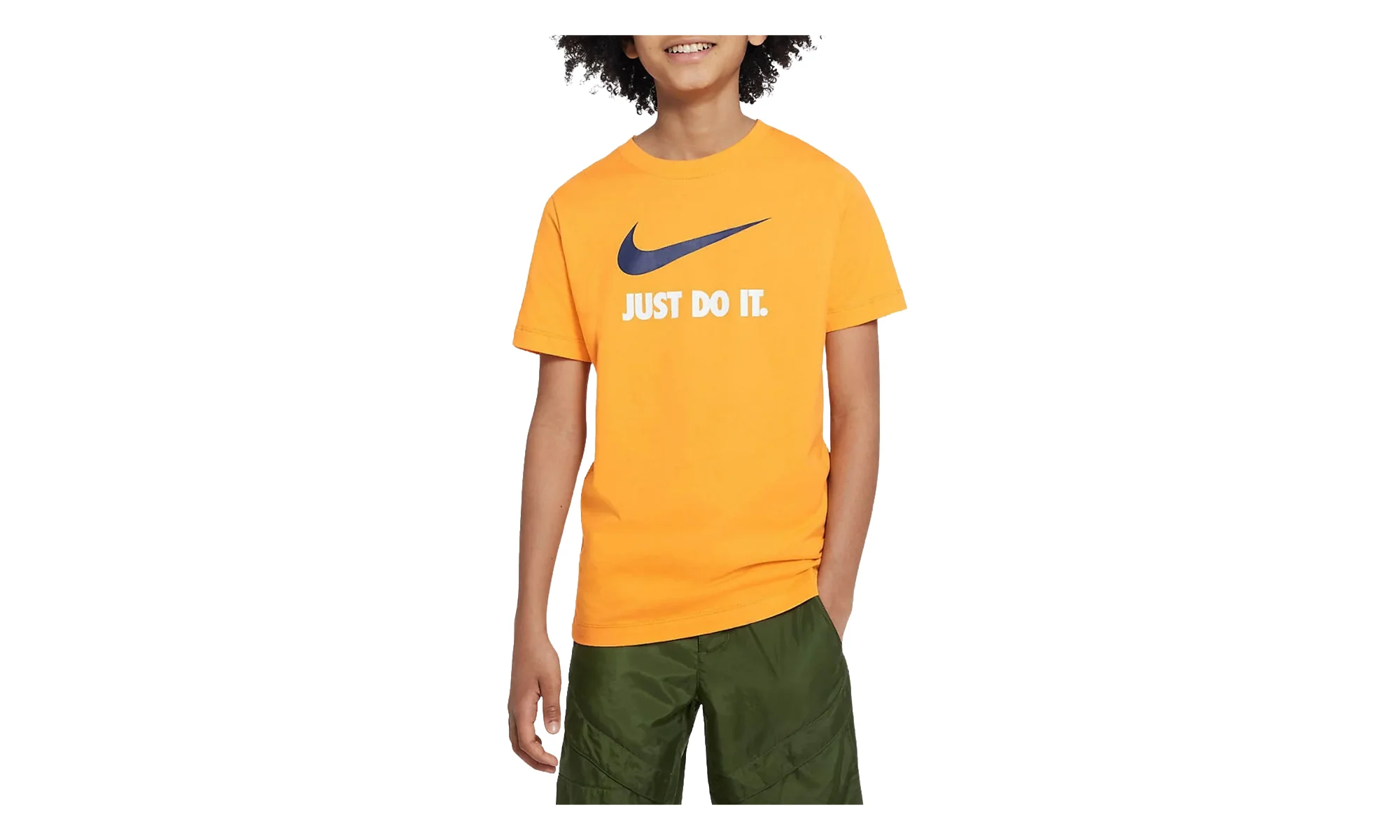 Just Do It T-Shirt GS "Orange" AR5249 836 - 1