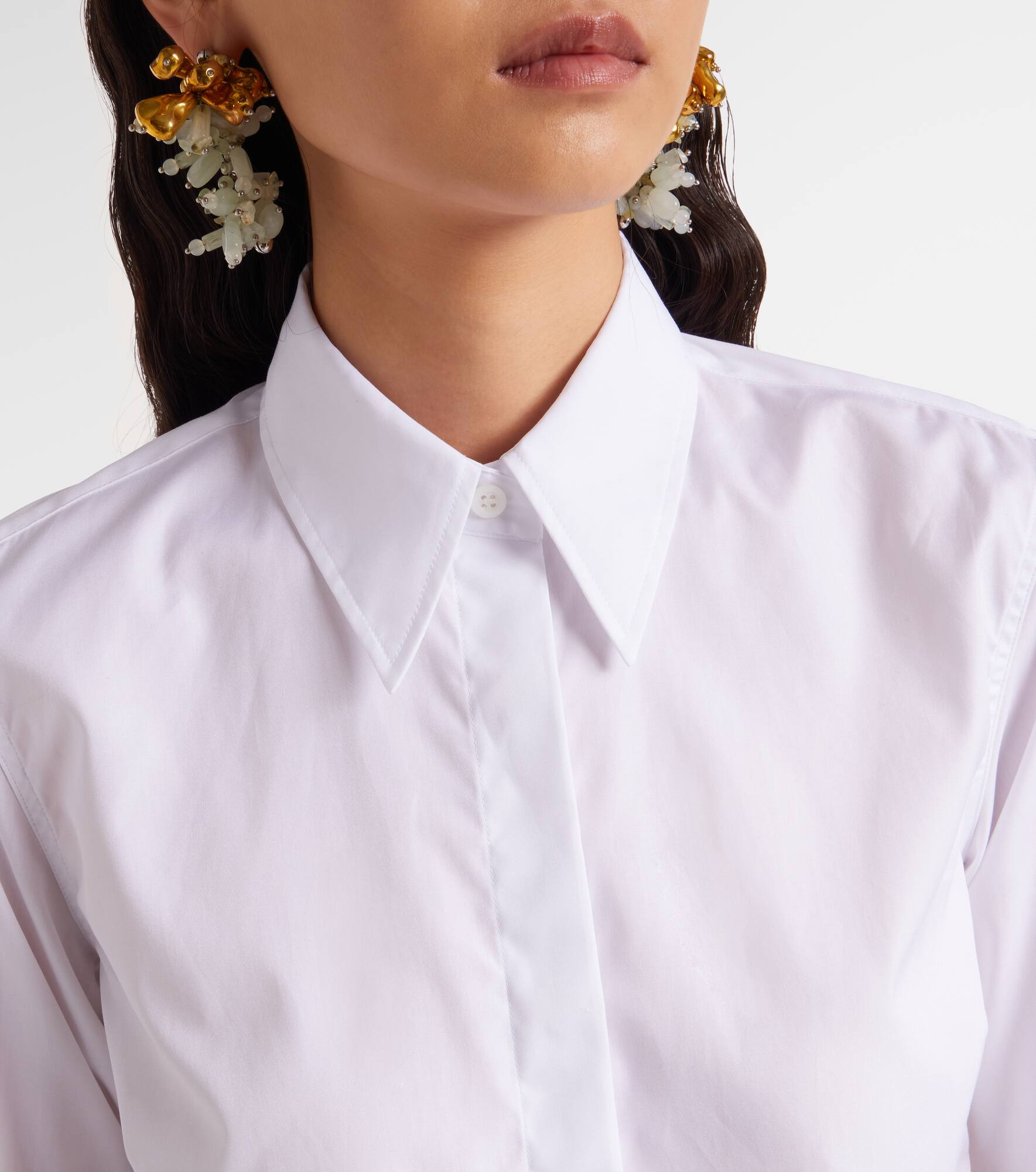 Cotton poplin shirt - 4