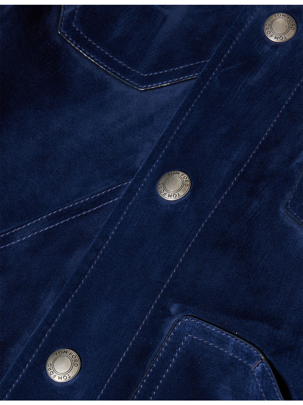 Long-Sleeve Suede Western Jacket - 7