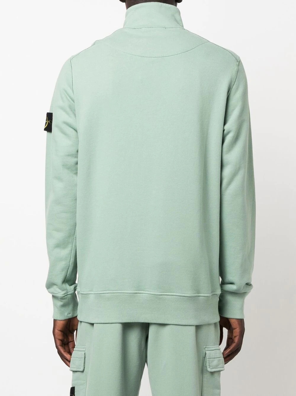 zipped long-sleeve sweatshirt - 4