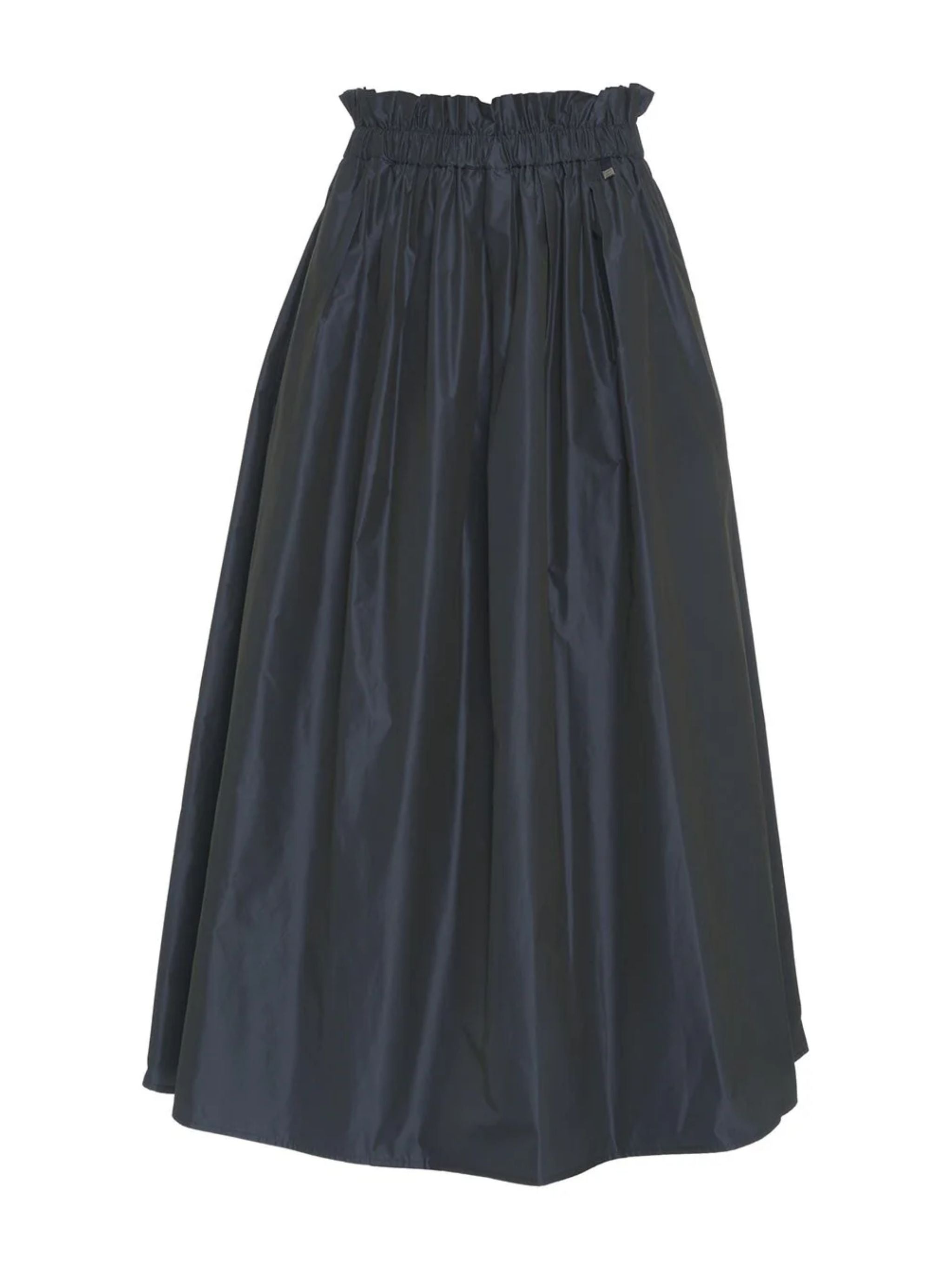 Herno Women New Techno Taffe Midi Skirt - 1