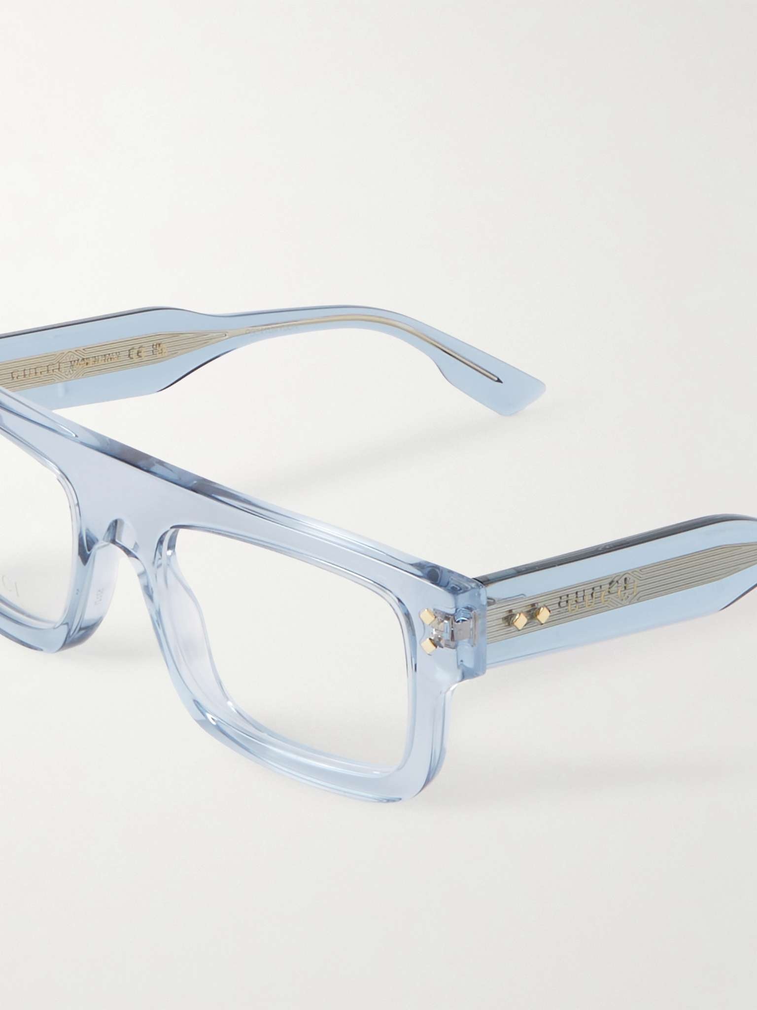 Rectangle-Frame Acetate Optical Glasses - 4