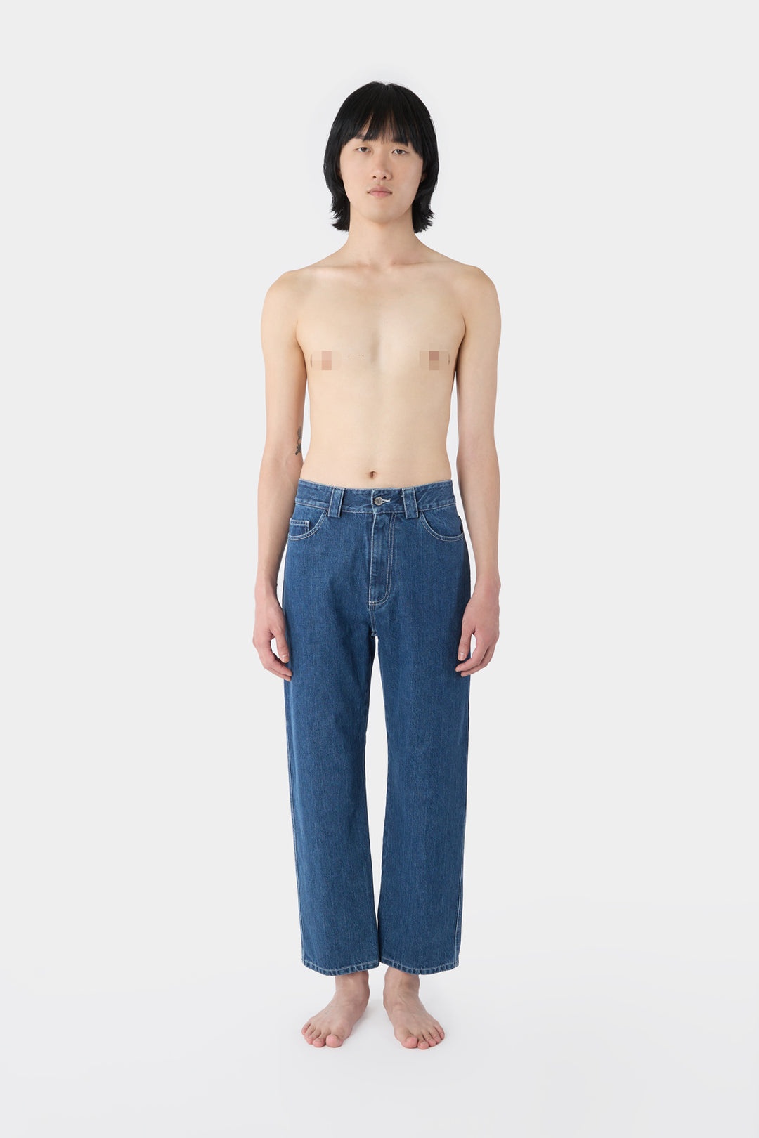 BELLIDENTRO PANTS / blue denim - 3