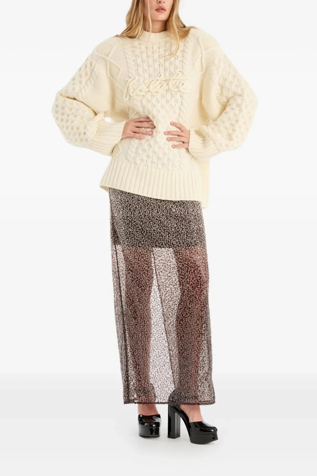 'Beaded Maxi' skirt - 2