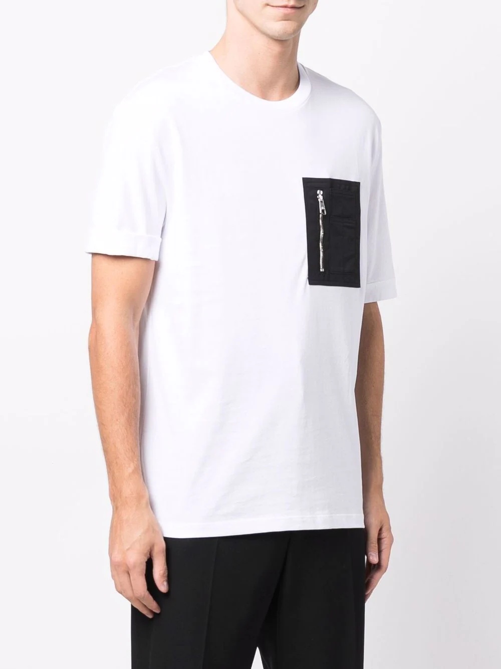 zip pocket T-shirt - 3