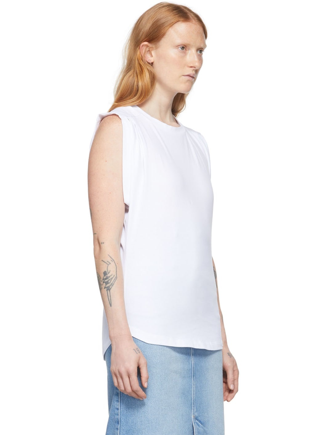 White Zutti Tank Top - 2