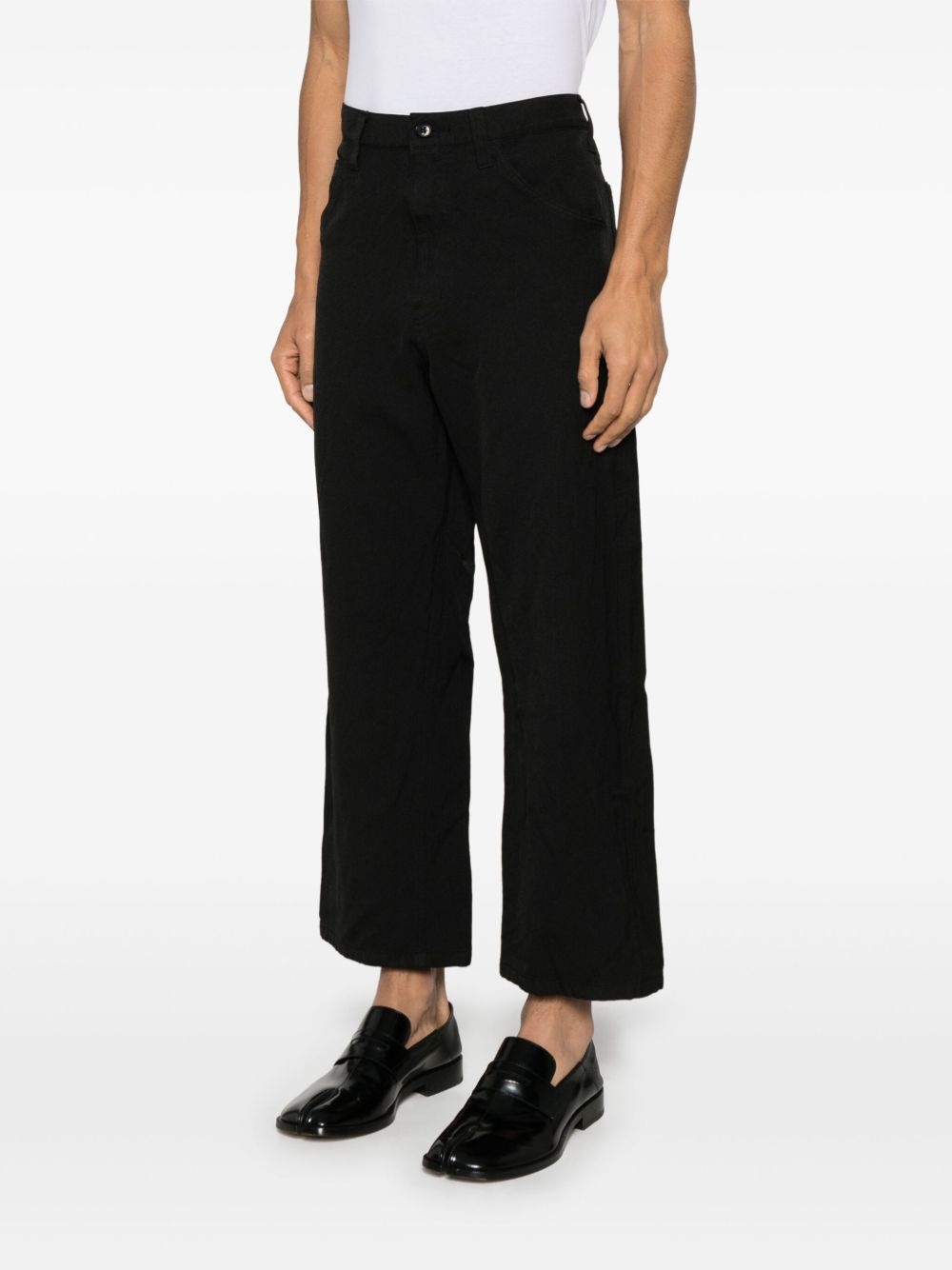 straight trousers - 3