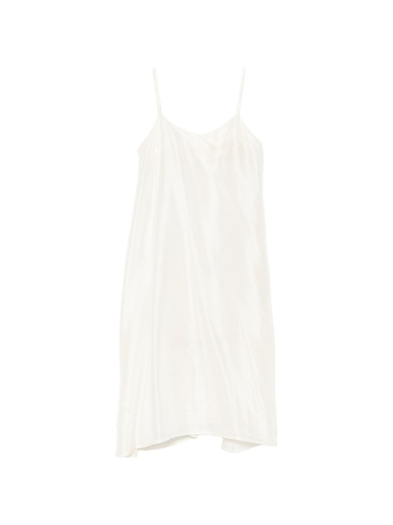 satin-finish slip dress 1