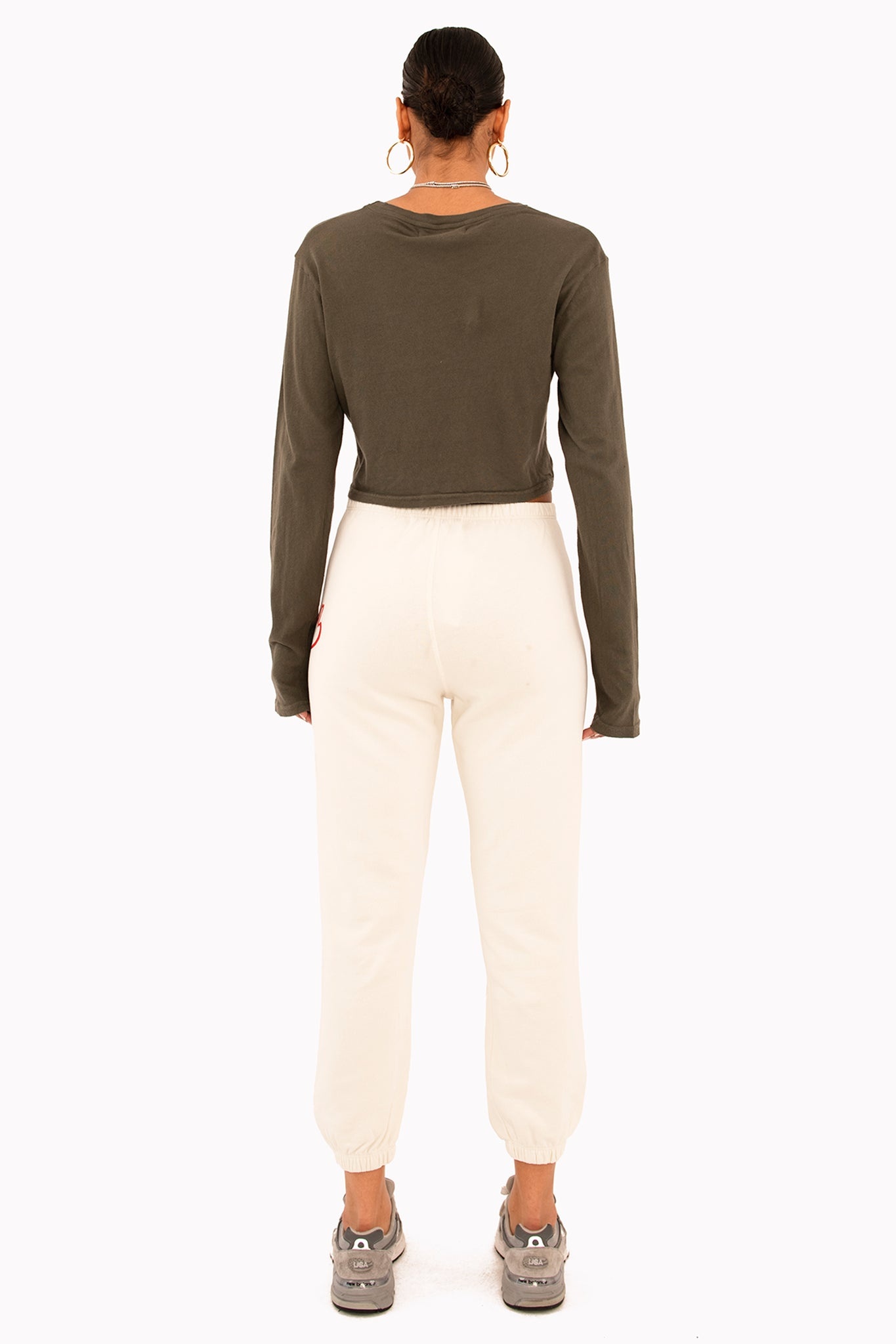 OFF WHITE RASTA SCRIPT COTTON LOGO SWEATPANTS - 2