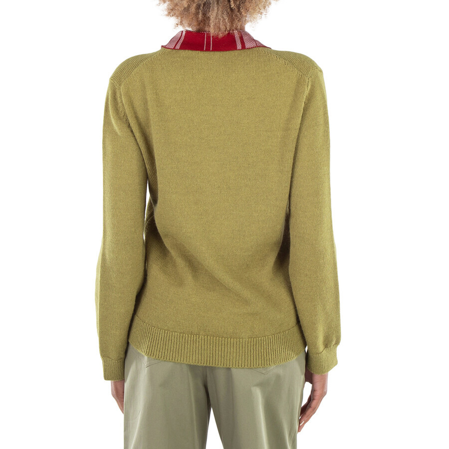 Loewe Polo Collar V Neck Sweater - 3
