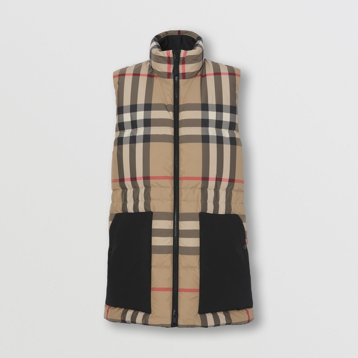 Check Puffer Gilet - 1