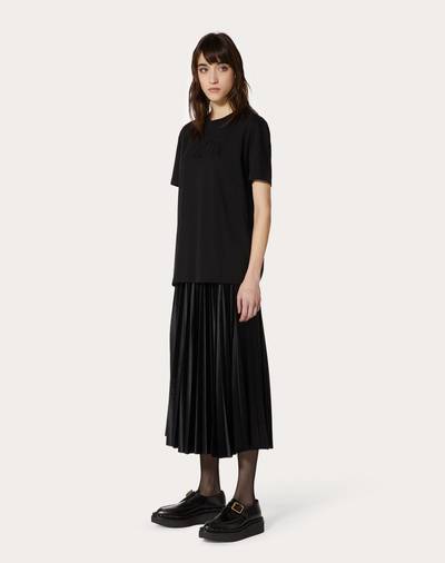 Valentino VLTN Embellished Jersey T-shirt outlook