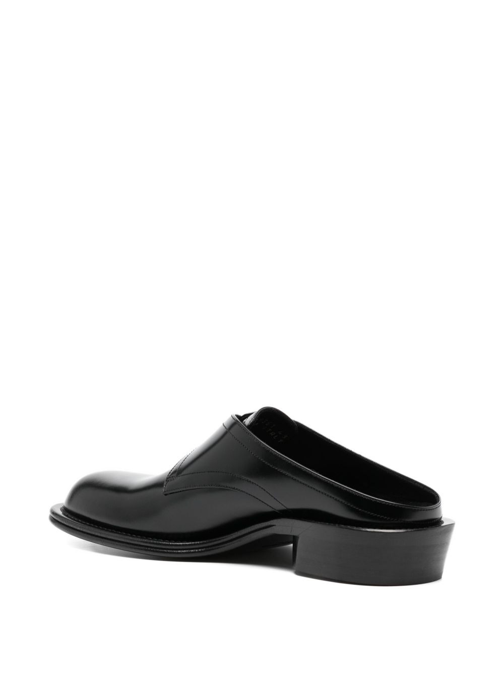 leather mules - 3