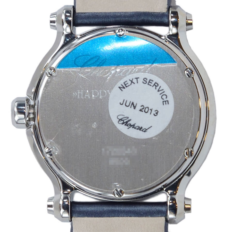 Chopard Happy Sport Quartz Diamond Blue Dial Ladies Watch 278509-3050 - 4
