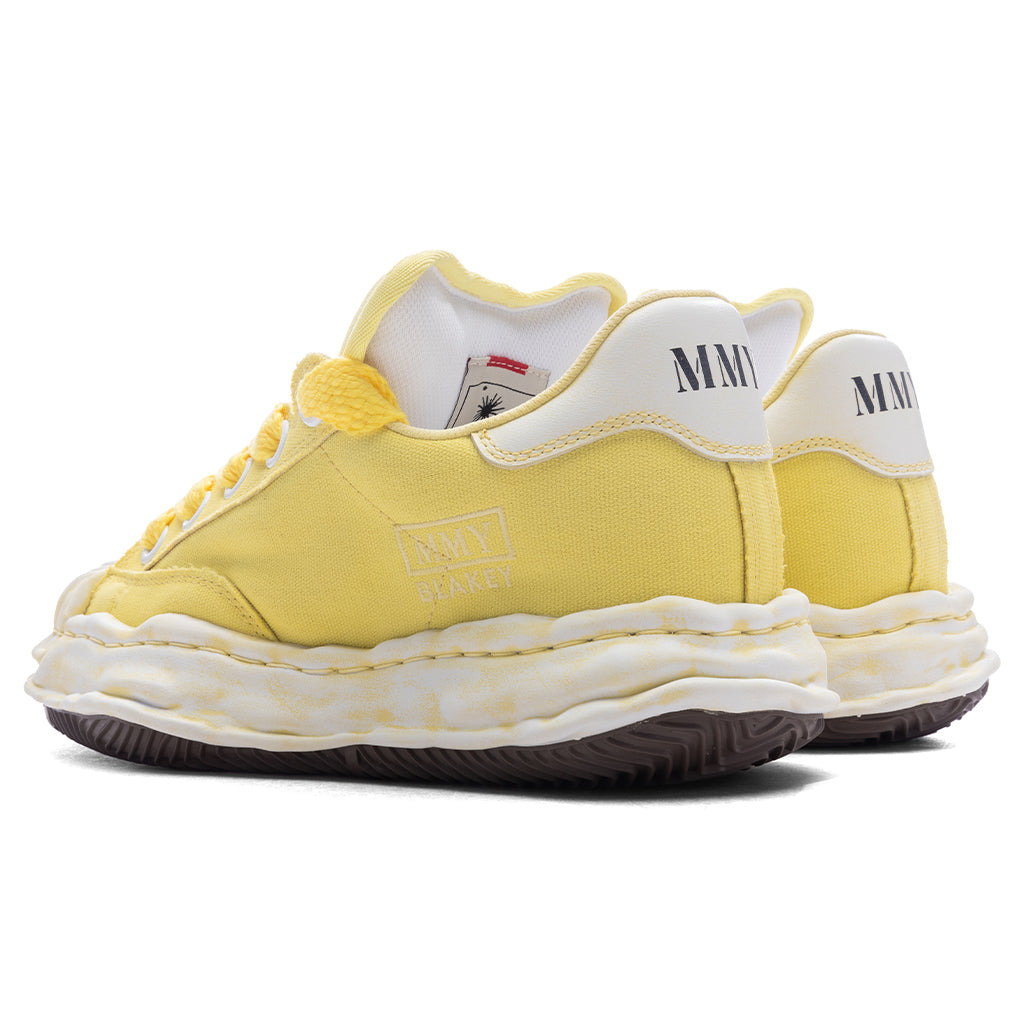 BLAKEY PUFFER LOW OG SOLE CANVAS GARMENT DYED - YELLOW - 3