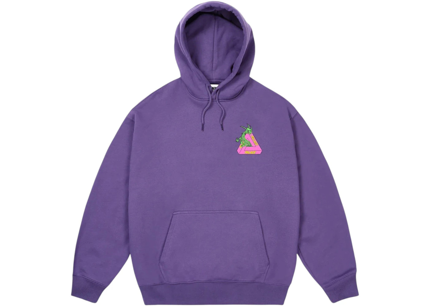 Palace Dragon Bones Tri Hood Purp - 2