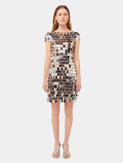 Paco Rabanne MINI DRESS MADE WITH ROUND MIRROR-EFFECT PLATES outlook