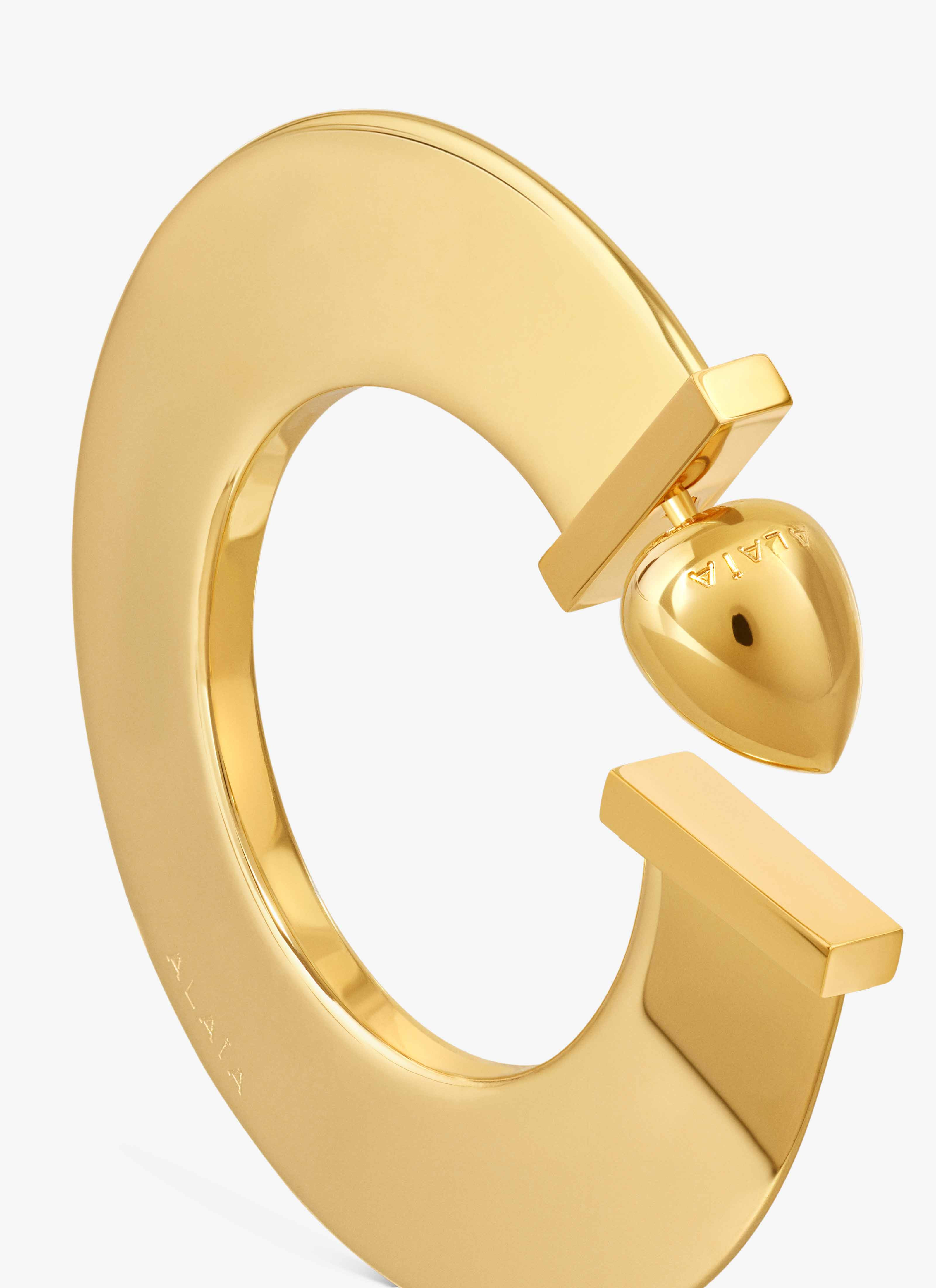 SMALL BLADE HOOPS - 3
