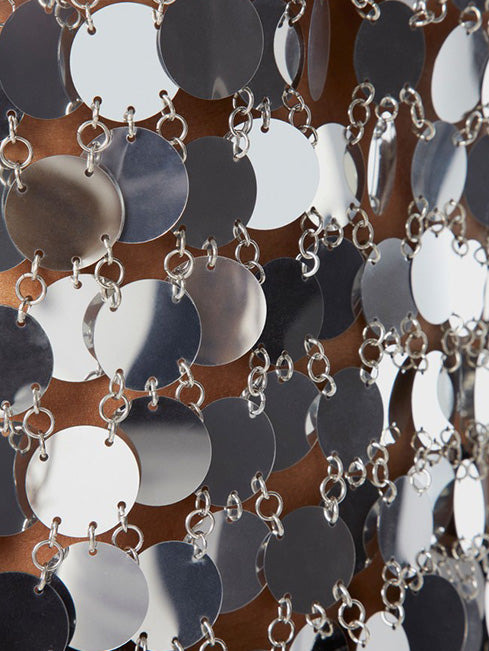 THE ICONIC SILVER SPARKLE DISCS TOP - 3