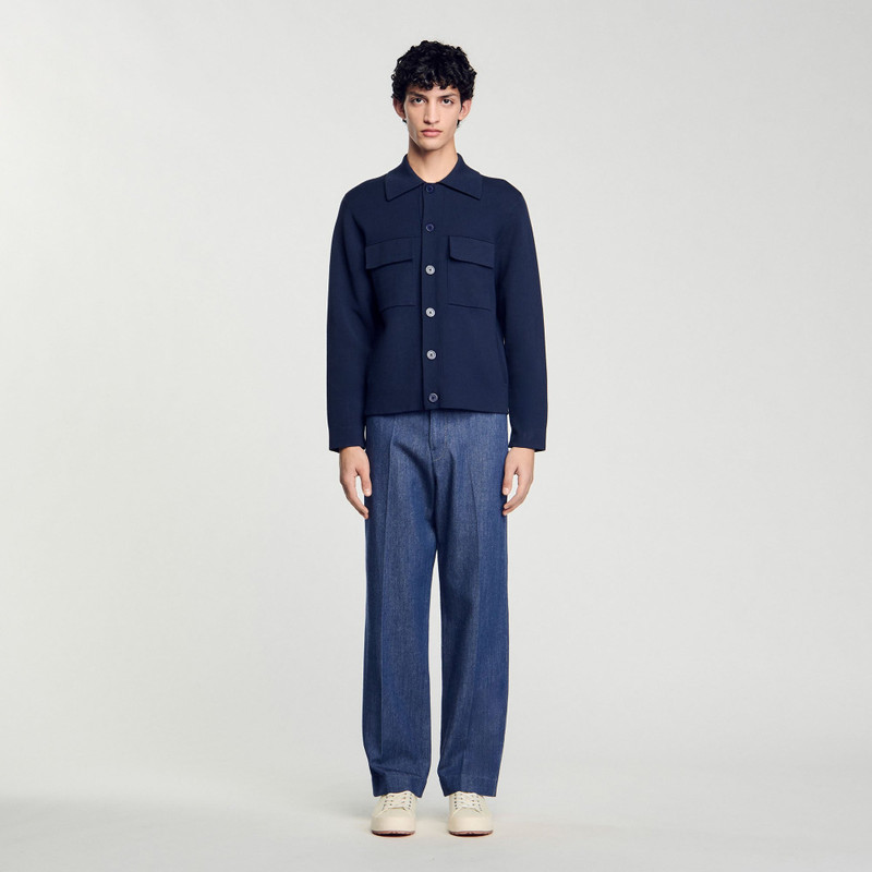 Sandro KNIT JACKET outlook