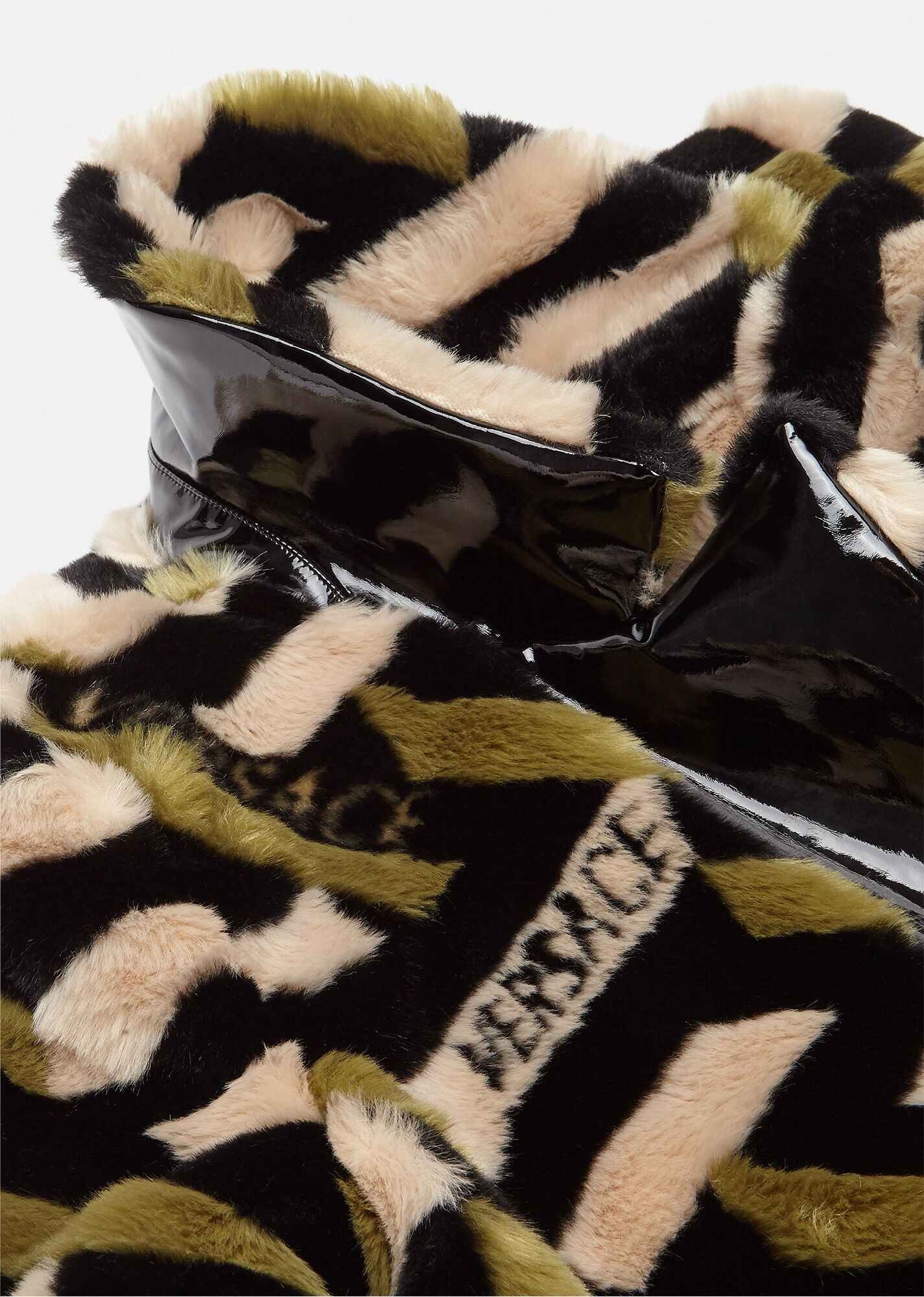 La Greca Faux Fur Coat - 6